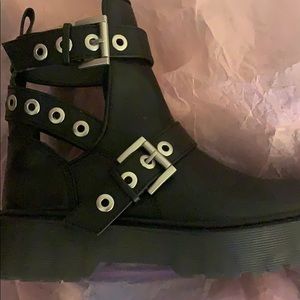 Zara biker boots